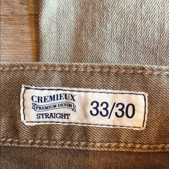Daniel Cremieux Tan Chinos Classic Straight-Leg 33x30 - Picture 2 of 6